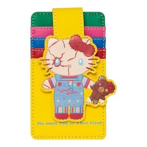 Universal Studios Hello Kitty Chucky Credit Card Holder Wallet